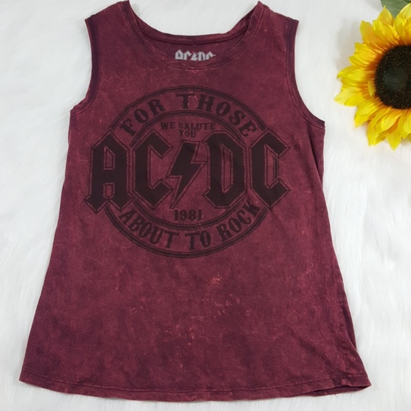 AC/DC Tops - AC/DC for those about to rock tank